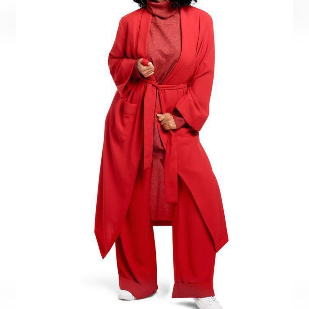 Long jacket and pants